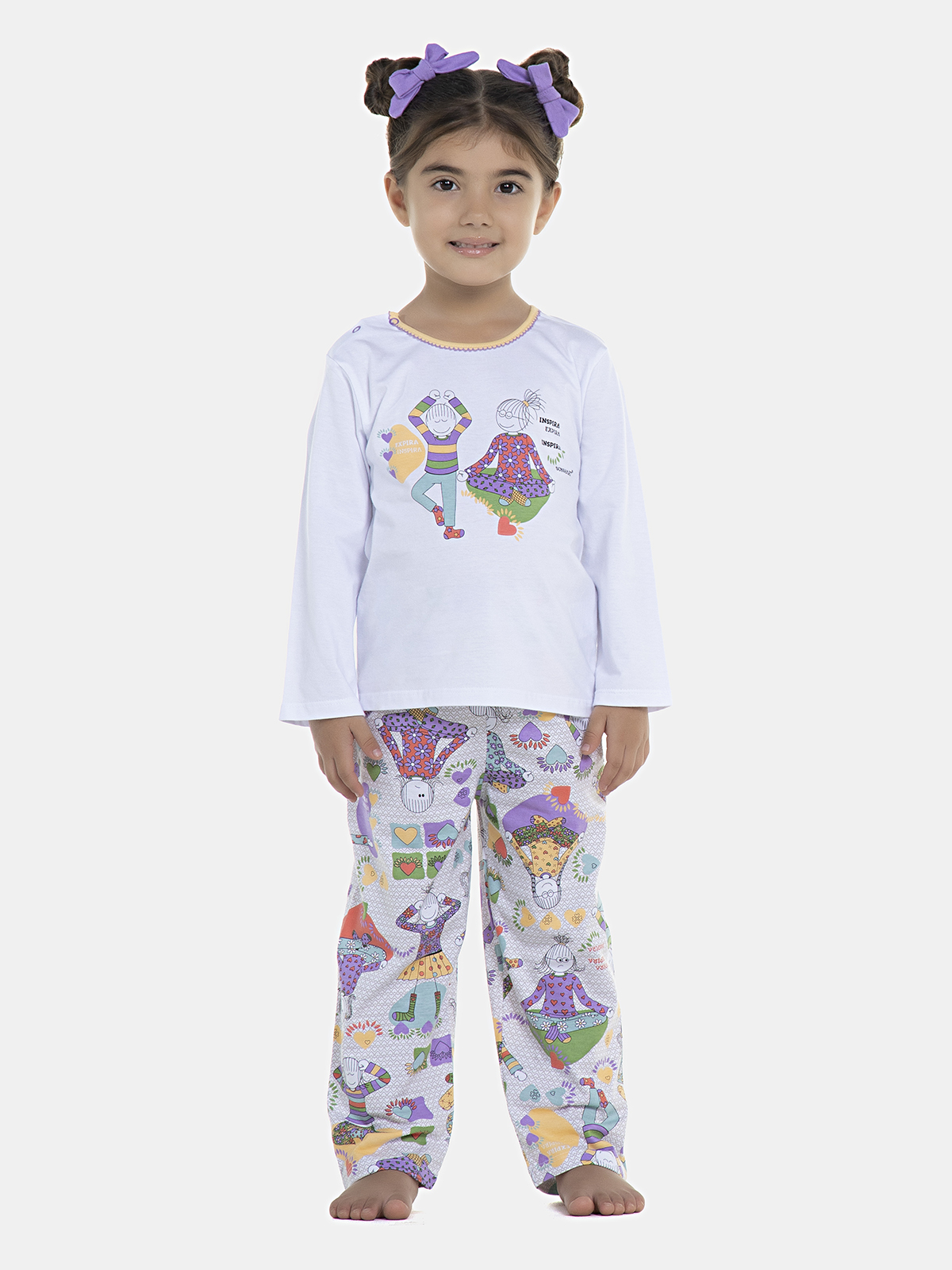 Pijama Manga Longa e Calça